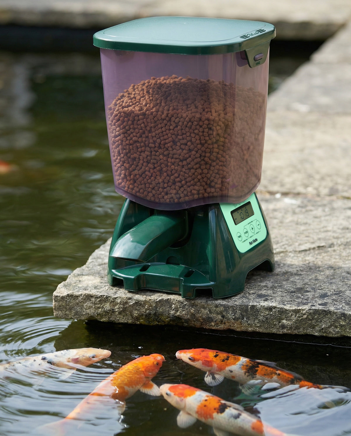 Automatic Pond Fish Feeder P7000