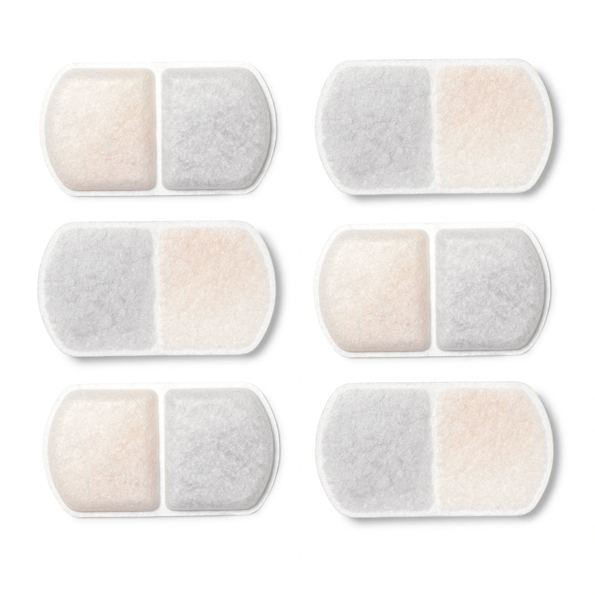 Replacement Filters for Dog Mate 8L & Cat Mate 2.2L Stainless Steel Fountain - 6 Pack