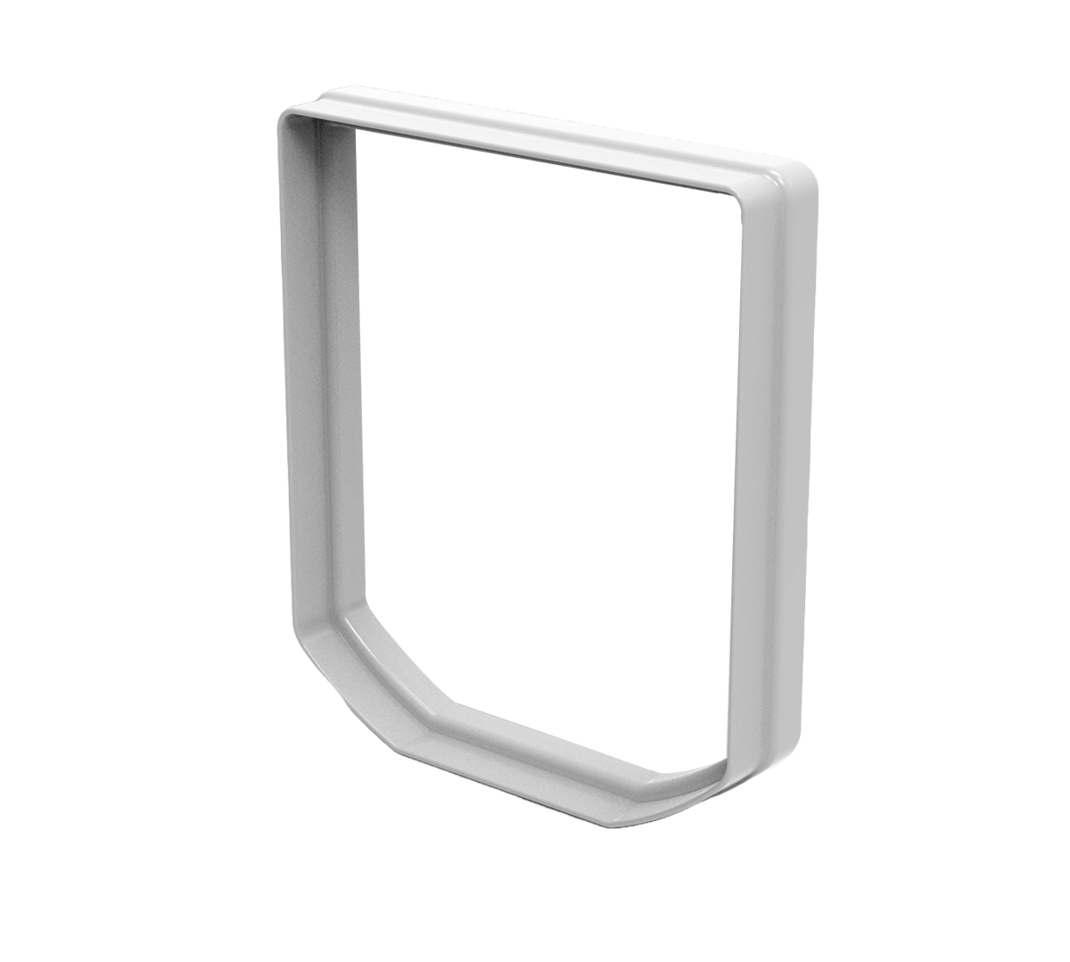 Cat Flap Tunnel Adapter for 360 and 358 Cat Flaps White (362W)