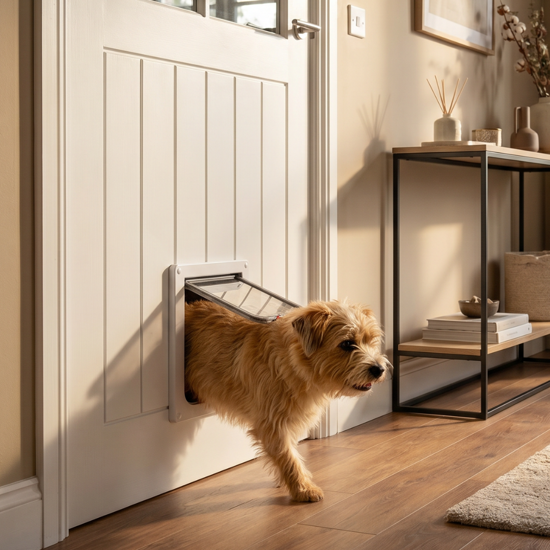 Cat Mate Large Cat Flap - For Large Cats and Small Dogs (221)